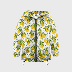 Детская ветровка Лимоны