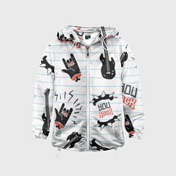 Детская ветровка Ты рокер