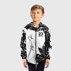 Ветровка с капюшоном детская Michael Jordan 23, цвет: 3D-черный — фото 2