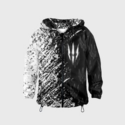 Ветровка с капюшоном детская The Witcher, цвет: 3D-черный