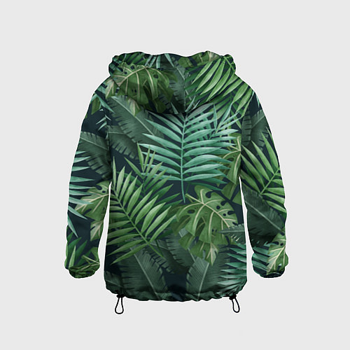 Детская ветровка Тропики / 3D-Черный – фото 2