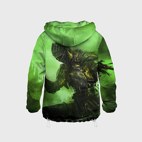 Детская ветровка DARK SOULS / 3D-Белый – фото 2