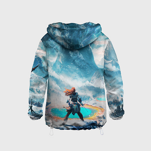 Детская ветровка HORIZON ZERO DAWN / 3D-Белый – фото 2