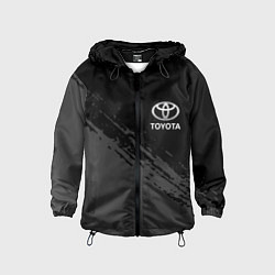 Ветровка с капюшоном детская TOYOTA, цвет: 3D-черный
