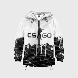 Ветровка с капюшоном детская COUNTER STRIKE, цвет: 3D-черный