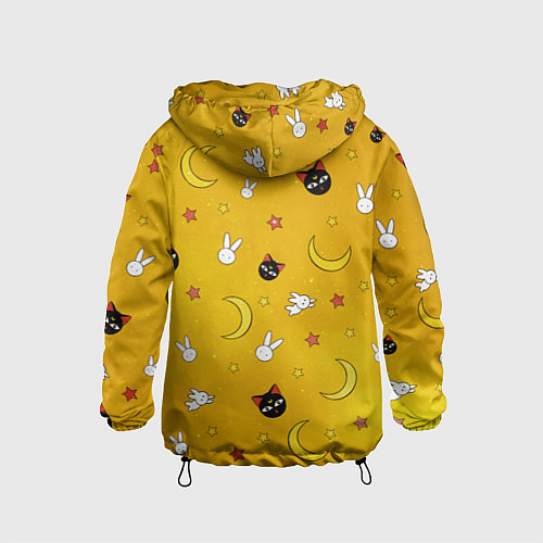 Детская ветровка СЕЙЛОР МУН / 3D-Черный – фото 2