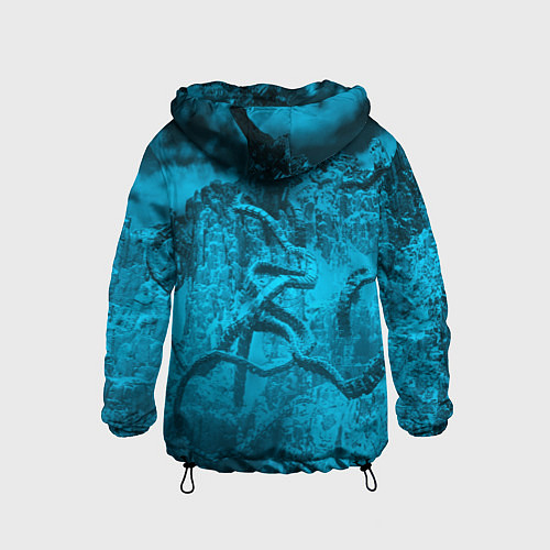 Детская ветровка Horizon Zero Dawn / 3D-Черный – фото 2