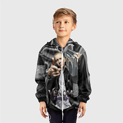 Ветровка с капюшоном детская Eminem-Venom, цвет: 3D-белый — фото 2
