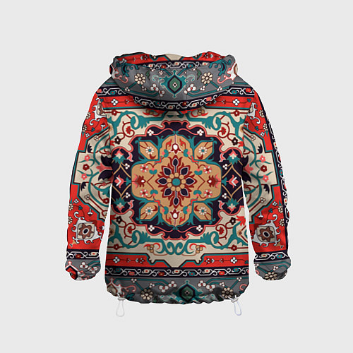 Детская ветровка Текстура ковра / 3D-Белый – фото 2