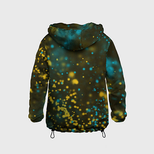 Детская ветровка КАЗАХСТАН KAZAKHSTAN / 3D-Черный – фото 2