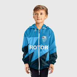 Ветровка с капюшоном детская РОТОР Волгоград, цвет: 3D-белый — фото 2