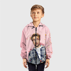 Ветровка с капюшоном детская ROBERT PATTINSON, цвет: 3D-черный — фото 2