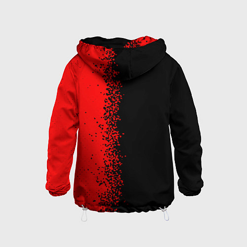 Детская ветровка BAD SANTA / 3D-Белый – фото 2