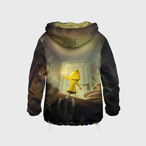 Детская ветровка Little Nightmares 2 / 3D-Белый – фото 2