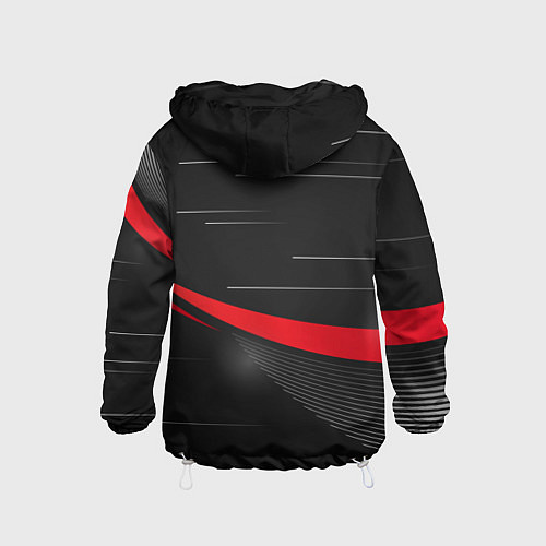 Детская ветровка TESLA ABSTRACT ТЕСЛА СПОРТ / 3D-Белый – фото 2