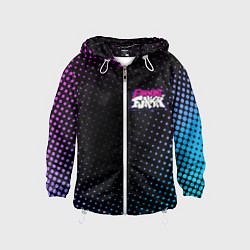 Ветровка с капюшоном детская Friday Night Funkin, цвет: 3D-белый