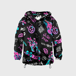 Ветровка с капюшоном детская CS GO, цвет: 3D-черный