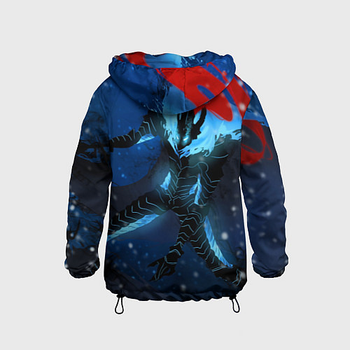 Детская ветровка Поднятие уровня Аниме / 3D-Черный – фото 2