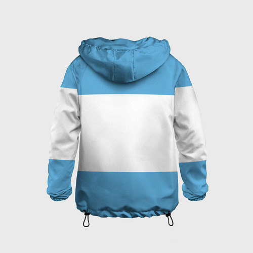 Детская ветровка Сборная Аргентины / 3D-Черный – фото 2