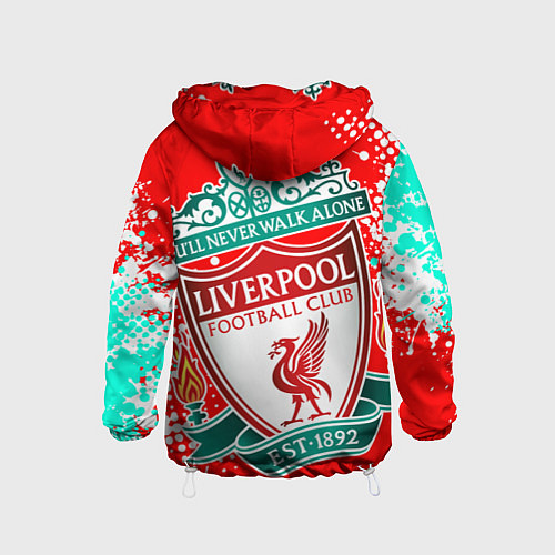 Детская ветровка LIVERPOOL ЛИВЕРПУЛЬ / 3D-Белый – фото 2