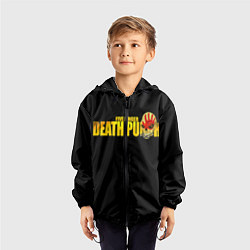 Ветровка с капюшоном детская FFDP Five Finger Death Punch, цвет: 3D-черный — фото 2