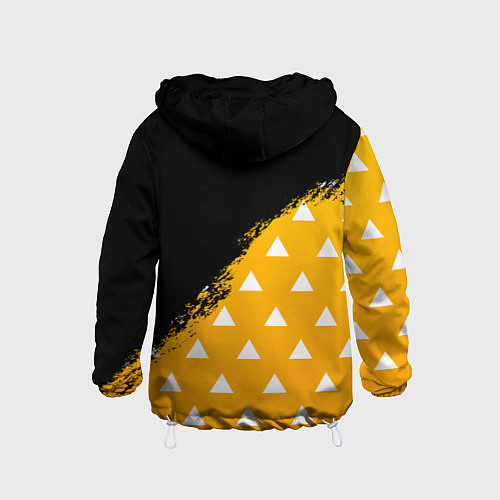 Детская ветровка КОСТЮМ ЗЕНИЦУ ZENITSU KNY / 3D-Белый – фото 2