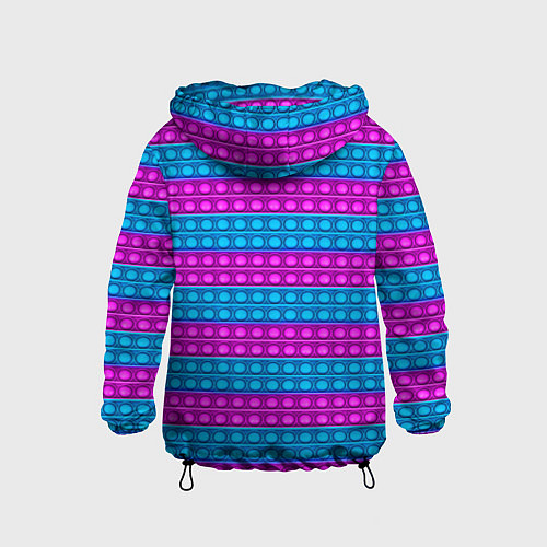 Детская ветровка АНТИСТРЕСС POP it ПОП-ИТ / 3D-Черный – фото 2