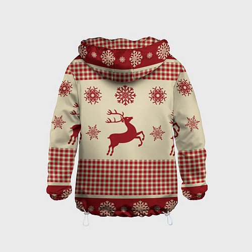 Детская ветровка Олени / 3D-Белый – фото 2