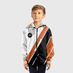 Ветровка с капюшоном детская CS:GO Asiimov Edition, цвет: 3D-черный — фото 2