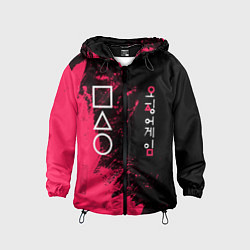 Ветровка с капюшоном детская Ojingeo Geim, цвет: 3D-черный