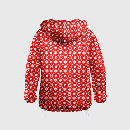 Детская ветровка Веселые пингвинчики / 3D-Белый – фото 2