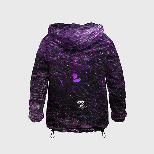 Детская ветровка Cyberpunk Samurai Anime / 3D-Черный – фото 2