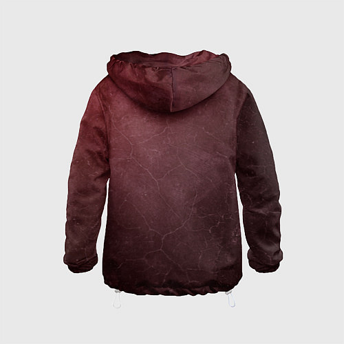 Детская ветровка TOYOTA RED GRUNGE / 3D-Белый – фото 2