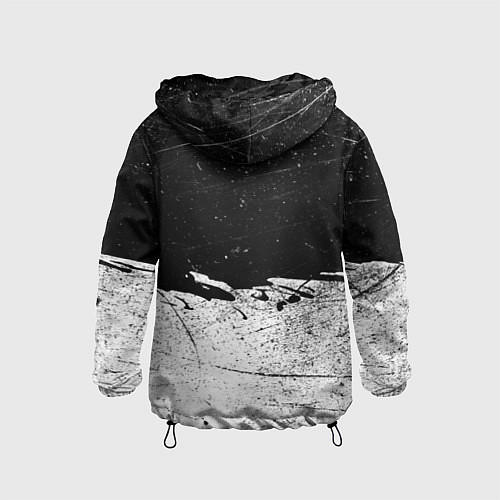 Детская ветровка Линкин Парк Лого Рок ЧБ Linkin Park Rock / 3D-Черный – фото 2