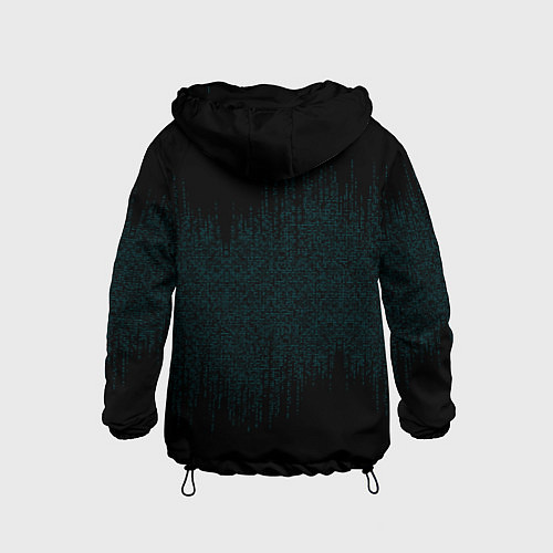 Детская ветровка Крутой фурри тигр / 3D-Черный – фото 2