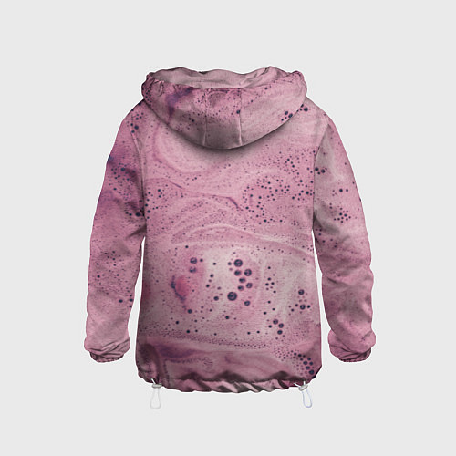 Детская ветровка Нежная розовая пенка / 3D-Белый – фото 2