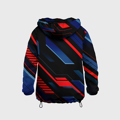 Детская ветровка TESLA - RED TECHNOLOGY / 3D-Черный – фото 2
