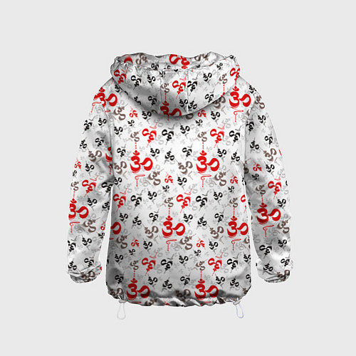 Детская ветровка Мантра ОМ АУМ / 3D-Белый – фото 2
