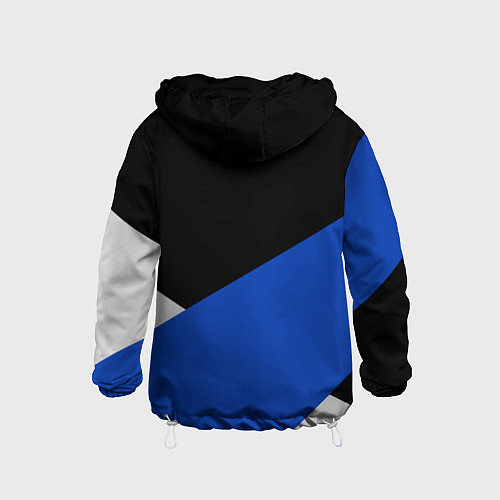 Детская ветровка FORD ФОРД ЧЕРНЫЙ СИНИЙ БЕЛЫЙ / 3D-Белый – фото 2