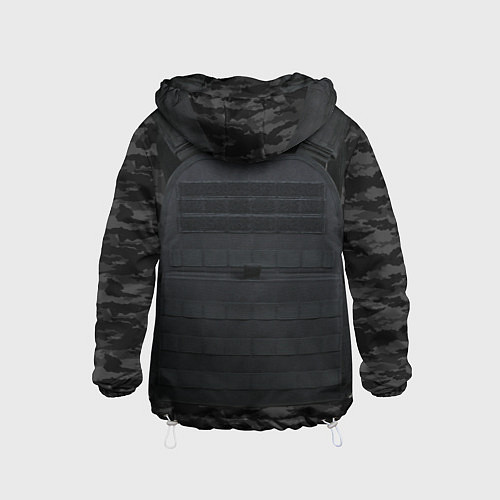 Детская ветровка БРОНЕЖИЛЕТ 9 МАЯ ДЕНЬ ПОБЕДЫ / 3D-Белый – фото 2