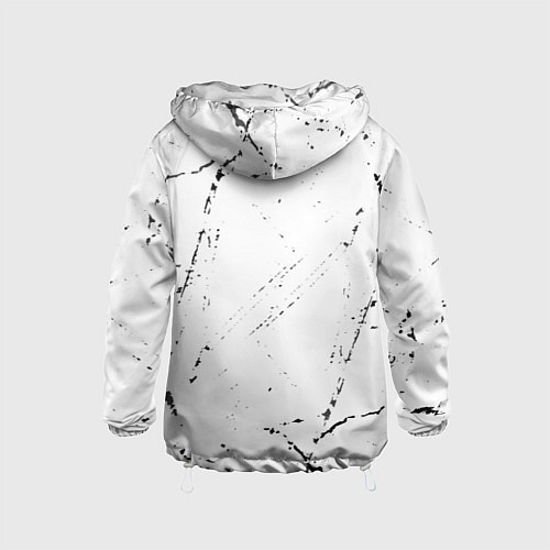 Детская ветровка СЛАВА РОДУ - АЛАТЫРЬ - Потертости / 3D-Белый – фото 2