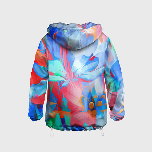Детская ветровка Fashion floral pattern / 3D-Белый – фото 2