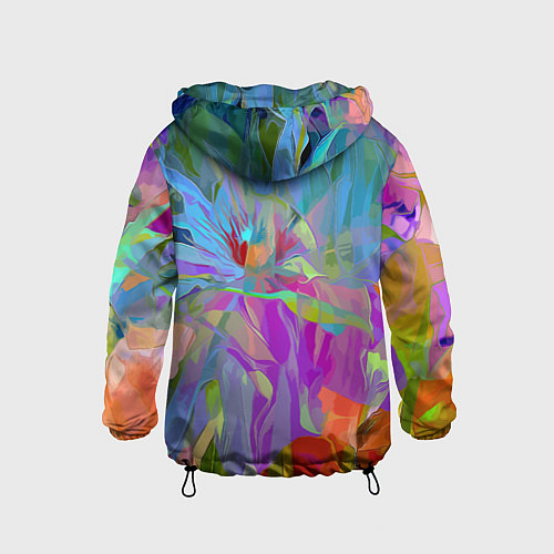 Детская ветровка Abstract color pattern Summer 2022 / 3D-Черный – фото 2