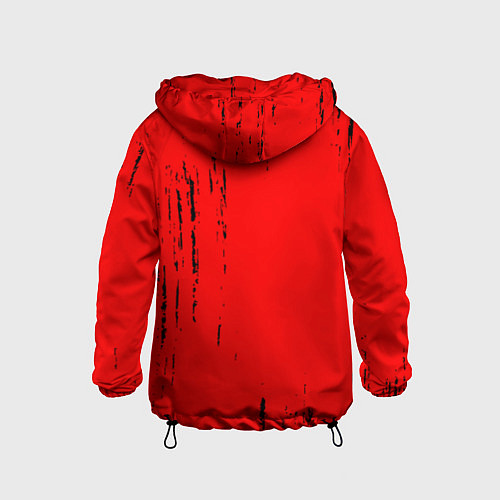 Детская ветровка ДАИНГ ЛАЙТ 2 Брызги Вертикально / 3D-Черный – фото 2