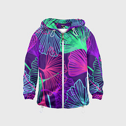 Детская ветровка Neon color pattern Fashion 2023