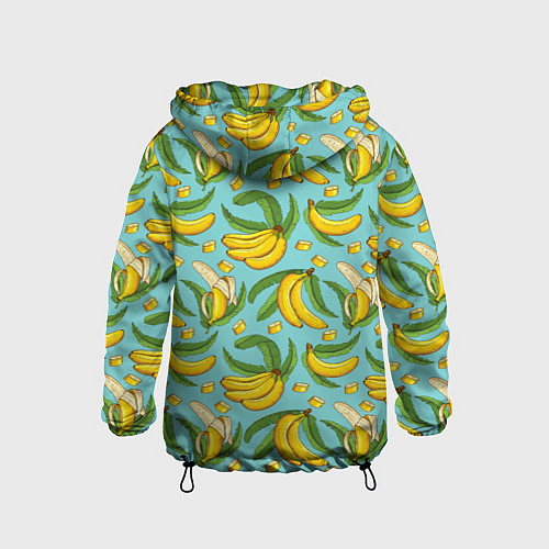 Детская ветровка Banana pattern Summer Fashion 2022 / 3D-Черный – фото 2