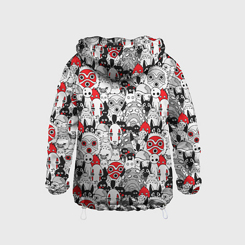 Детская ветровка Studio Ghibli Stars / 3D-Белый – фото 2