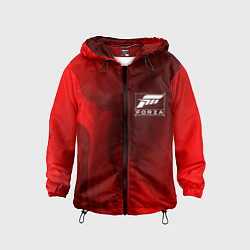 Ветровка с капюшоном детская FORZA HORIZON - Арт, цвет: 3D-черный