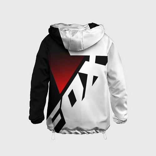 Детская ветровка MOTO FOX - Мотокросс / 3D-Белый – фото 2