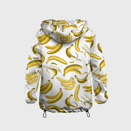 Детская ветровка Кругом бананы / 3D-Черный – фото 2